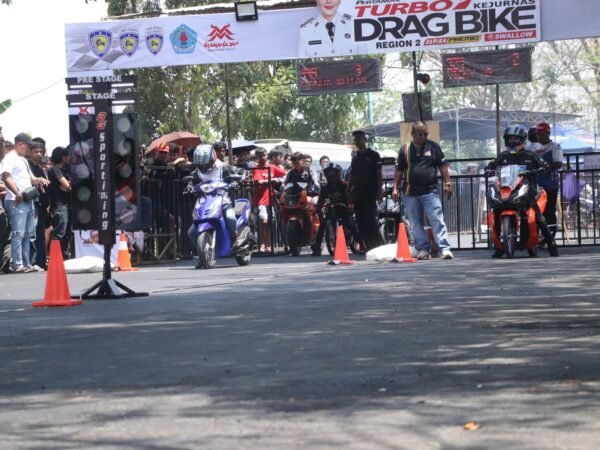 Kejurnas Drag Bike di Brebes Jadi Wadah Prestasi Pembalap Muda dan Edukasi Keselamatan
