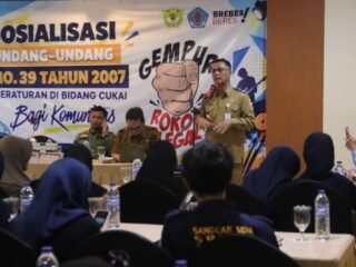 Dinkominfotik Brebes Perluas Edukasi Pencegahan Rokok Ilegal, Libatkan Komunitas Kreatif
