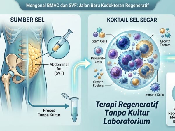 Mengenal “Koktail Sel Segar”: Pendekatan Regeneratif Tanpa Kultur Laboratorium