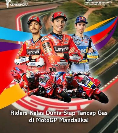 Mandalika Kembali Membara, Pembalap MotoGP Siap Adu Cepat di NTB