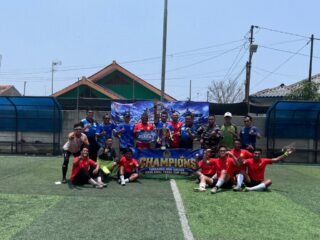 Lanal Tegal Gelar Danlanal Tegal Cup 2026, 14 Tim Adu Sportivitas di Lapangan Mini Soccer